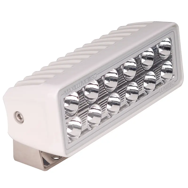 101334 Lumitec Maxillume H60 Trunnion-Mount White Dimmable Flood Light 1
