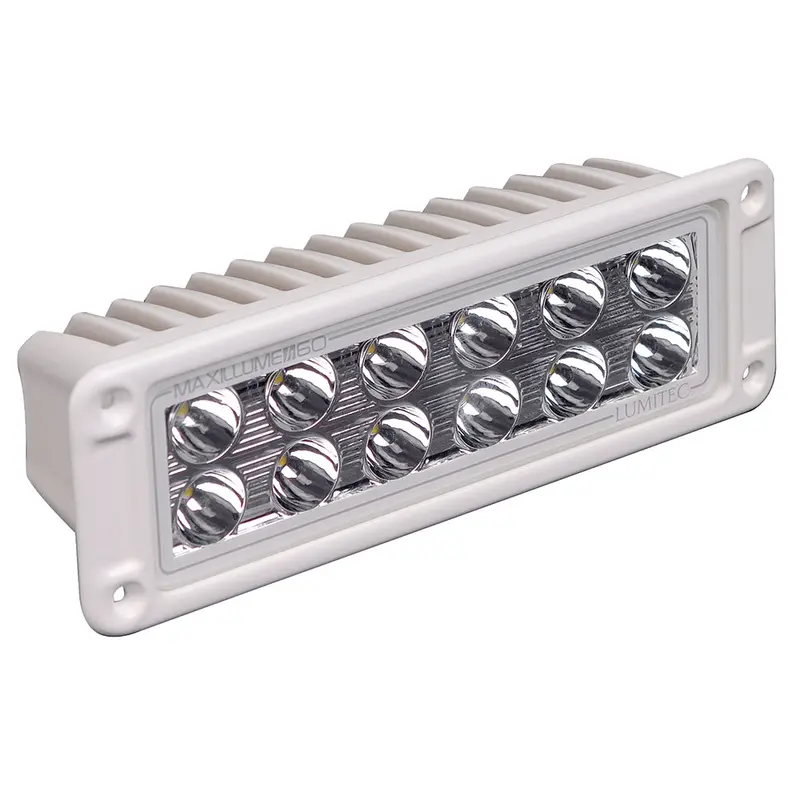 101336 Lumitec Maxillume H60 Flush-Mount White Dimmable Flood Light 1