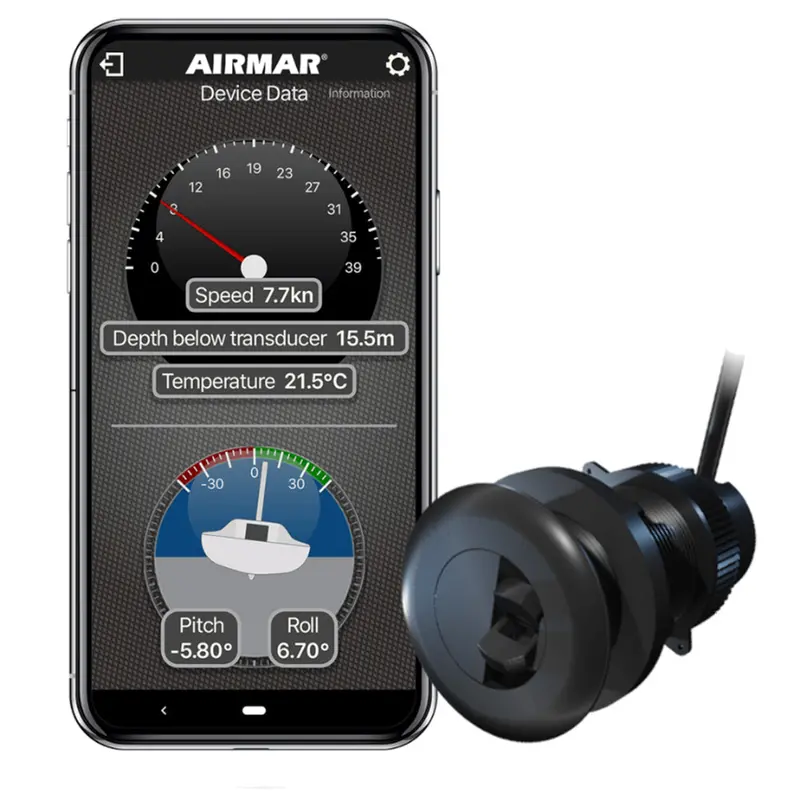 Airmar Dst820-Pv-N2 Plastic Thru-Hull Transducer – 235Khz W/Bluetooth 1
