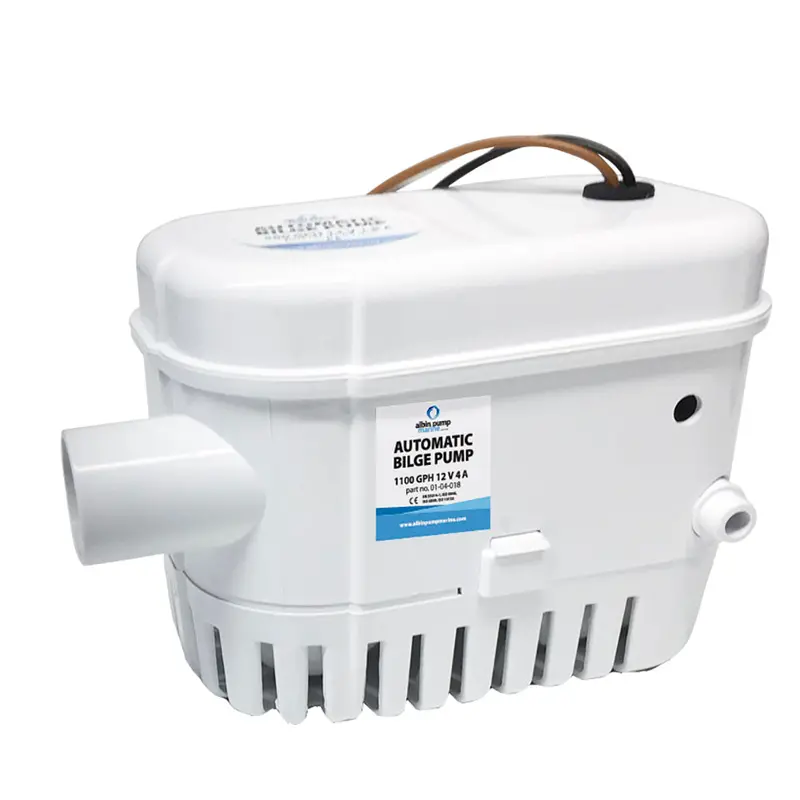 Albin Group 1100 Gph Automatic 12V Bilge Pump With Integrated Switch 1