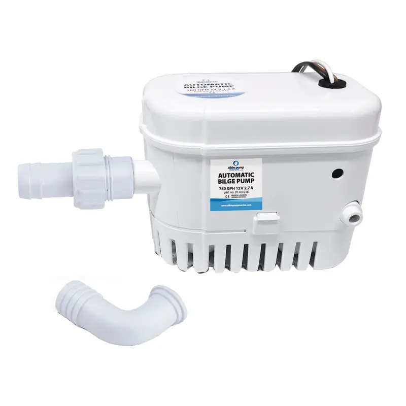 Albin Group 750 Gph Automatic Bilge Pump – 12V Dc, Float-Switch Integrated 1
