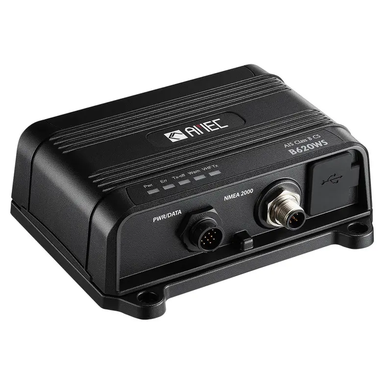 Amec B620Ws Class B Ais Transceiver With Wi-Fi And Vhf Splitter – 2W Cstdma, Nmea 2000 & 0183, Usb 1