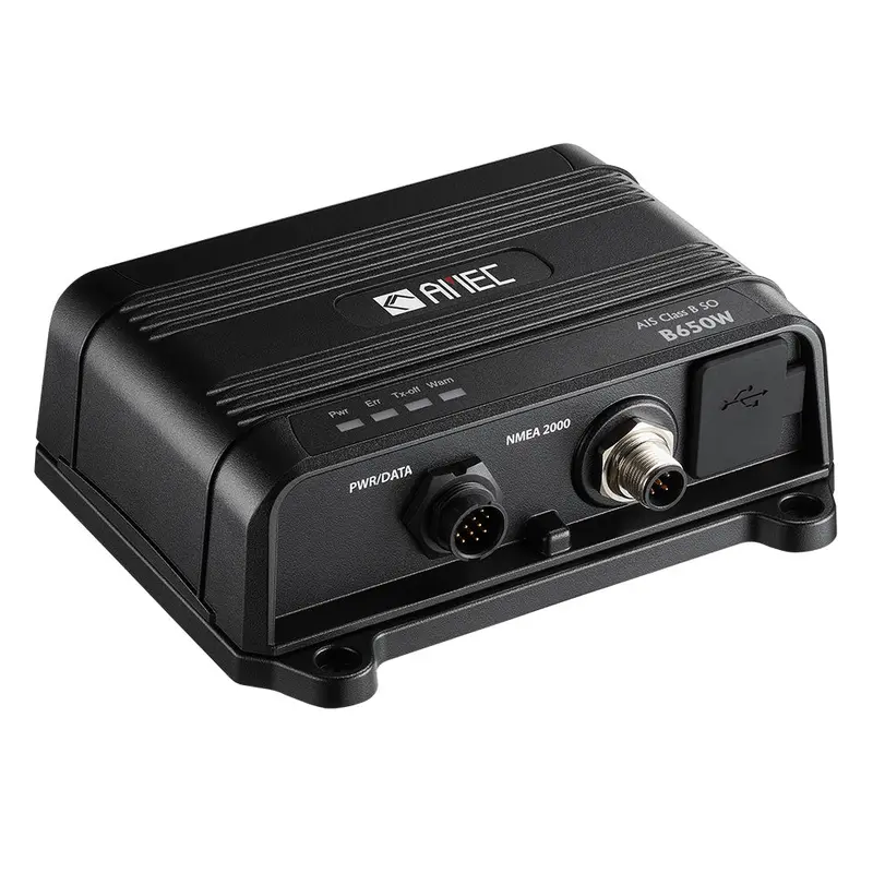 Amec B650W Class B Ais Transceiver With Built-In Wi-Fi – 5W Sotdma, Nmea 2000 & 0183, Usb Connectivity 1