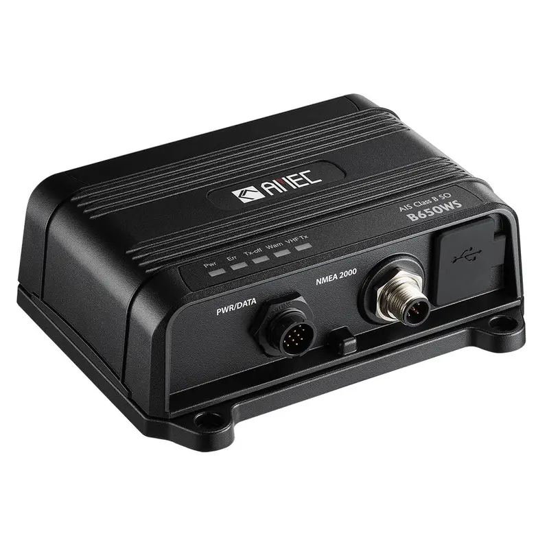Amec B650Ws Class B Ais Transceiver With Wi-Fi, Vhf Splitter, 5W Sotdma, And Multi-Protocol Support Amec-B650Ws-010 1