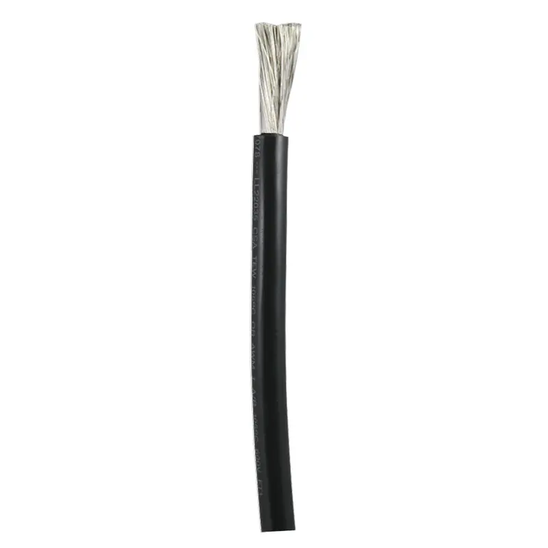 Ancor 1/0 Awg Black Marine Battery Cable – Sold By The Foot 1