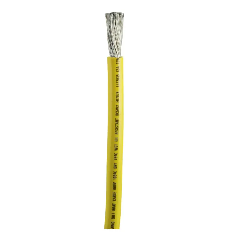 Ancor 1/0 Awg Yellow Marine Battery Cable – Sold By The Foot 1