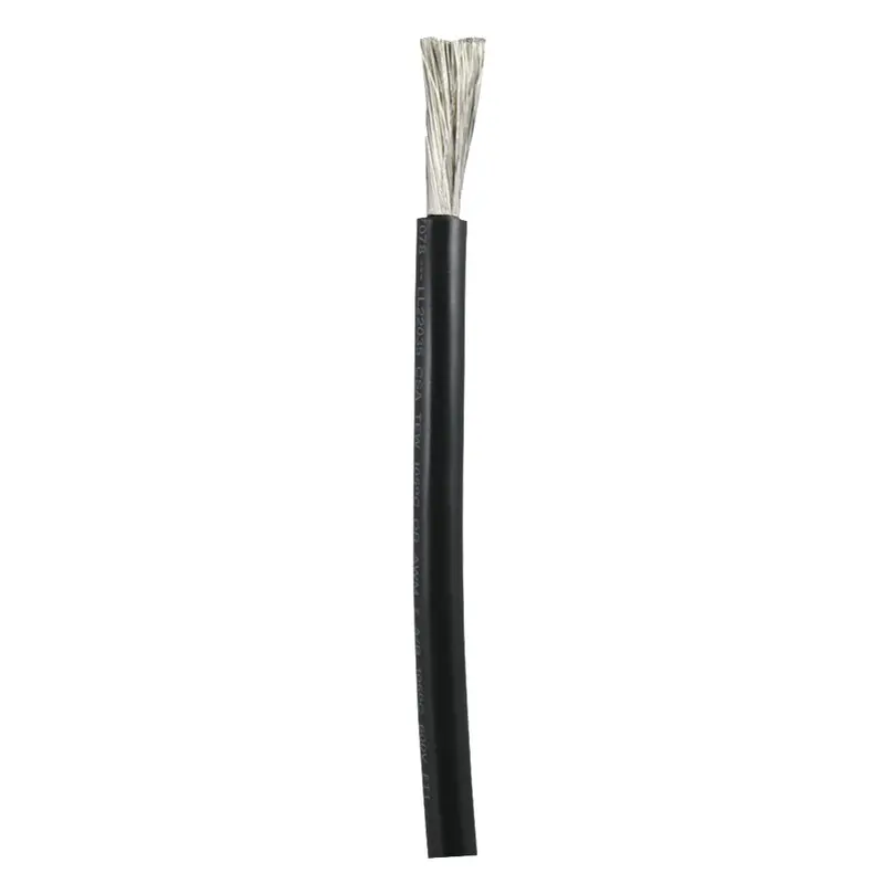 Ancor 1 Awg Black Marine Battery Cable – Sold By The Foot 1