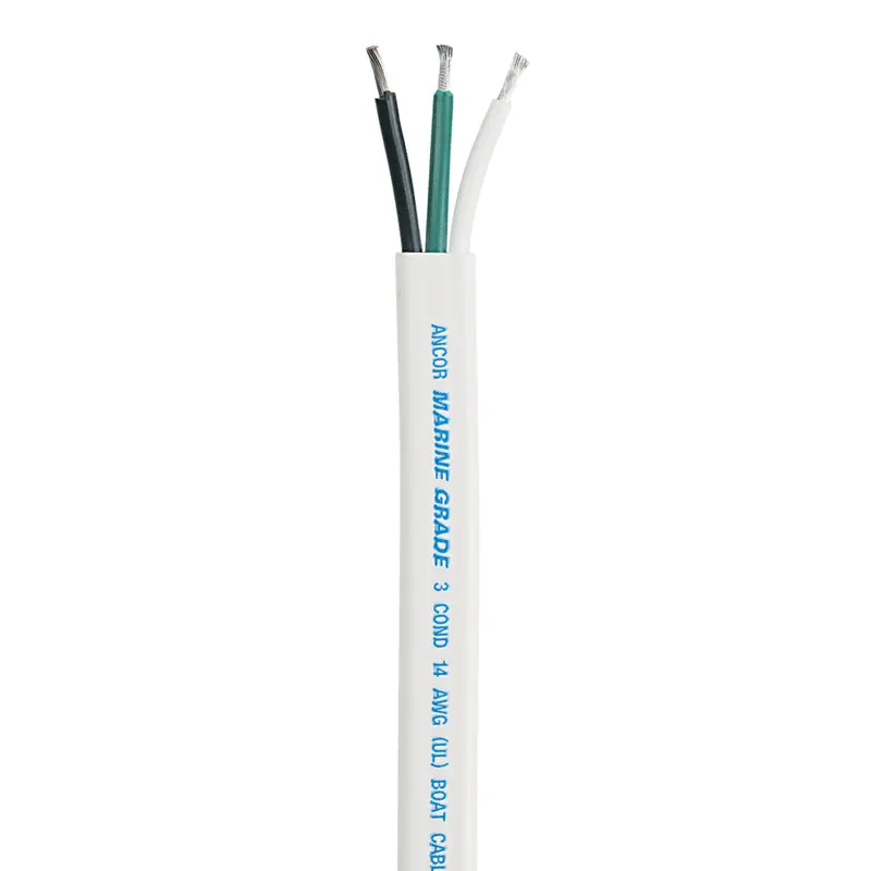 Ancor 131510 Triplex 14/3 Awg Marine Wiring Cable – 100-Foot Roll 1