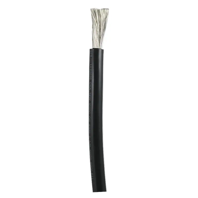Ancor 2/0 Awg Black Marine Battery Cable – Sold By The Foot 1