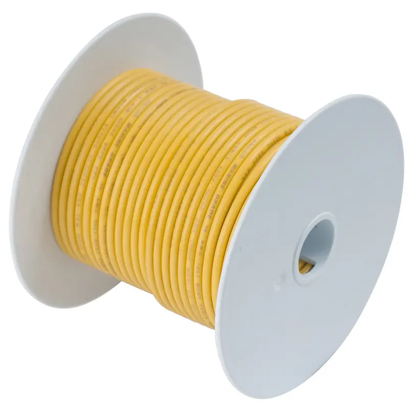 Ancor Yellow 2/0 Awg Marine Battery Cable – 100-Foot Spool (Model 117910) 1