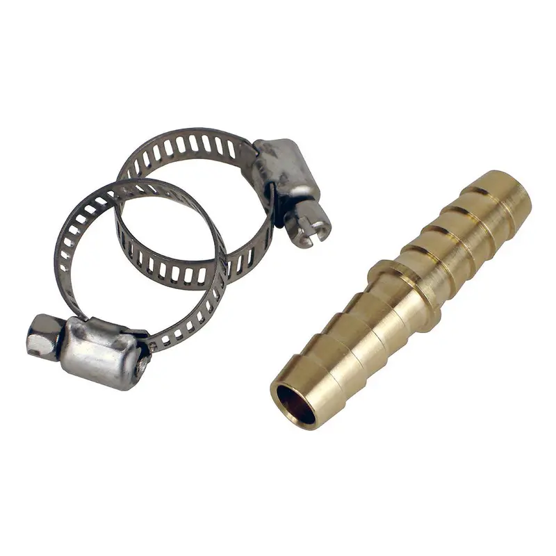 Attwood 3/8" In-Line Fuel Hose Mender Kit With Stainless Steel Clamps [11822-6] 1