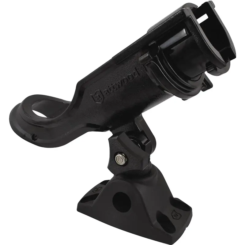 Attwood 5009-4 Heavy-Duty Adjustable Rod Holder With Dual-Mount Bracket 1