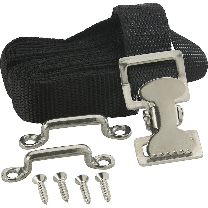 Attwood 72-Inch Fuel Tank Strap Set For 12-Gallon Marine Tanks (Model 11512-3) 1