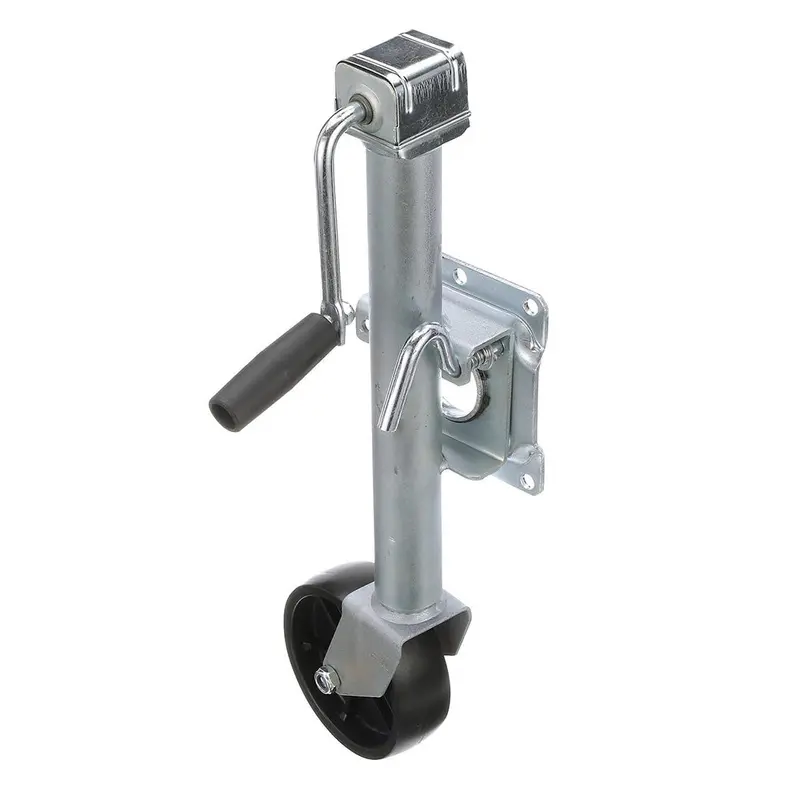 Attwood Fold-Up Trailer Jack – 1000-Pound Capacity Single-Wheel Design 1