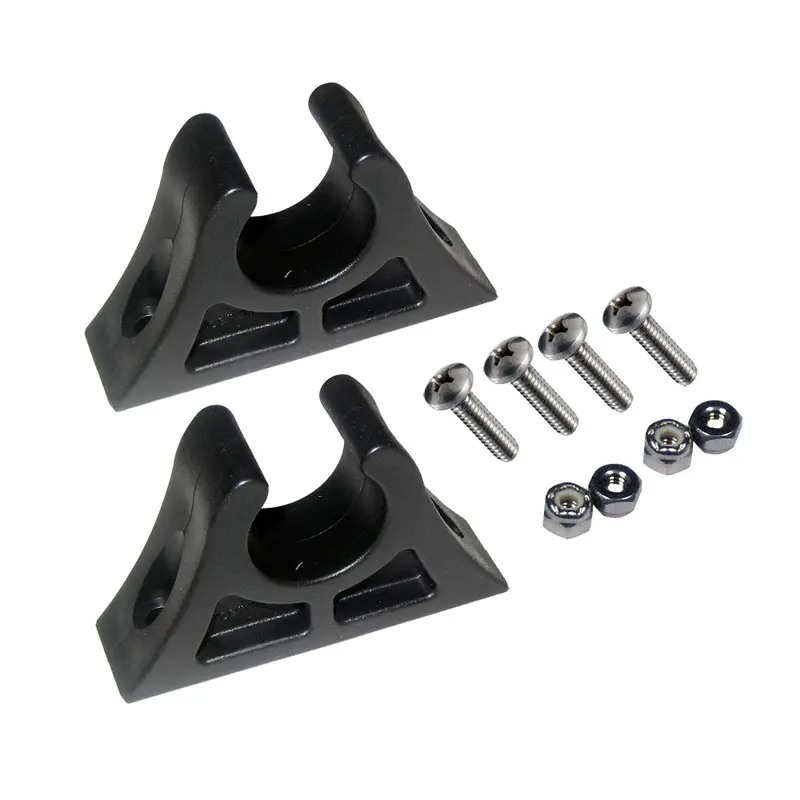 Attwood Heavy-Duty Paddle Clips – Uv-Resistant Black Nylon [11780-6] 1