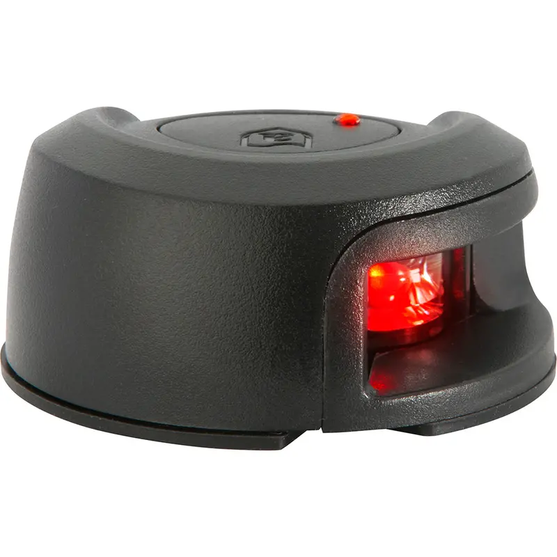 Attwood Nv2012Pbr-7 Lightarmor Port Navigation Light – Black Composite, 2Nm Red 1