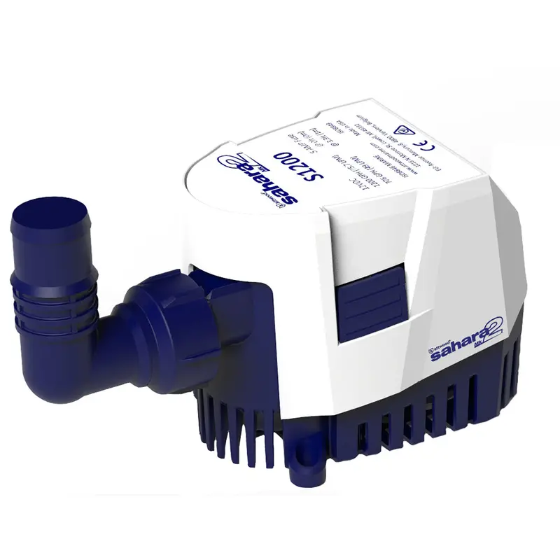 Attwood Sahara Mk2 S1200 Automatic 12V Bilge Pump – 1200 Gph, Model 5512-7 1