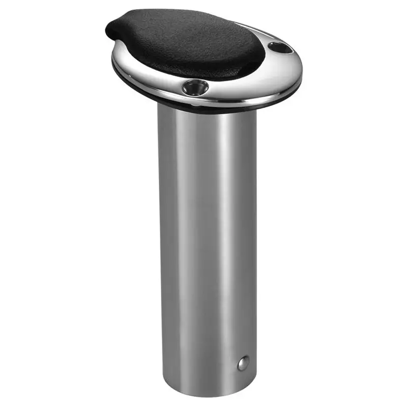 Attwood Standard Series Zero-Degree Rod Holder – Black Insert, Rigid Horizontal Mount 1