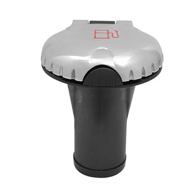 Attwood Straight-Body Carbon Canister Deck Fill With Scalloped Chrome Cap (Model 99Dfccsz1S) 1