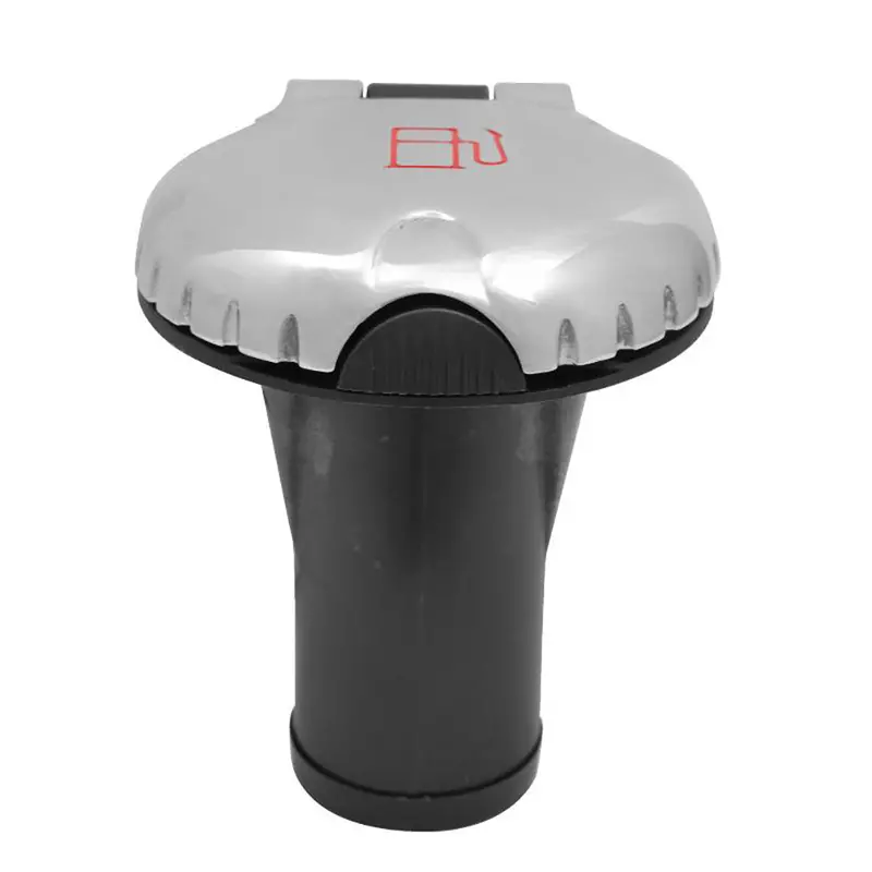 Attwood Straight-Body Deck Fill For Carbon Canister Systems With Scalloped Stainless Cap (Model 99Dfccss1S) 1