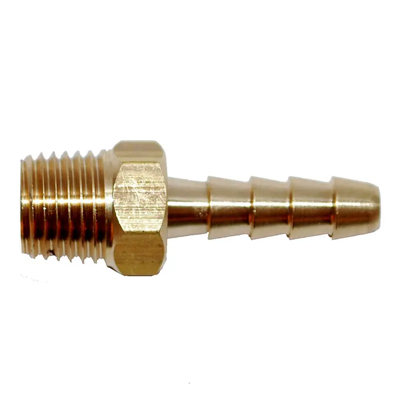 Attwood Universal Brass Fuel Hose Adapter – 1/4" Npt To 3/8" Barb [14540-6] 1