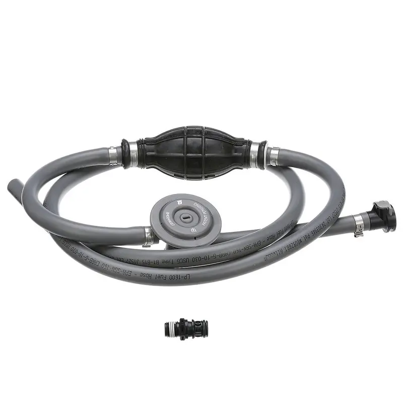 Attwood Universal Fuel Line Kit – 3/8" Diameter, 6-Foot Length, Sprayless Connectors & Demand Valve 1