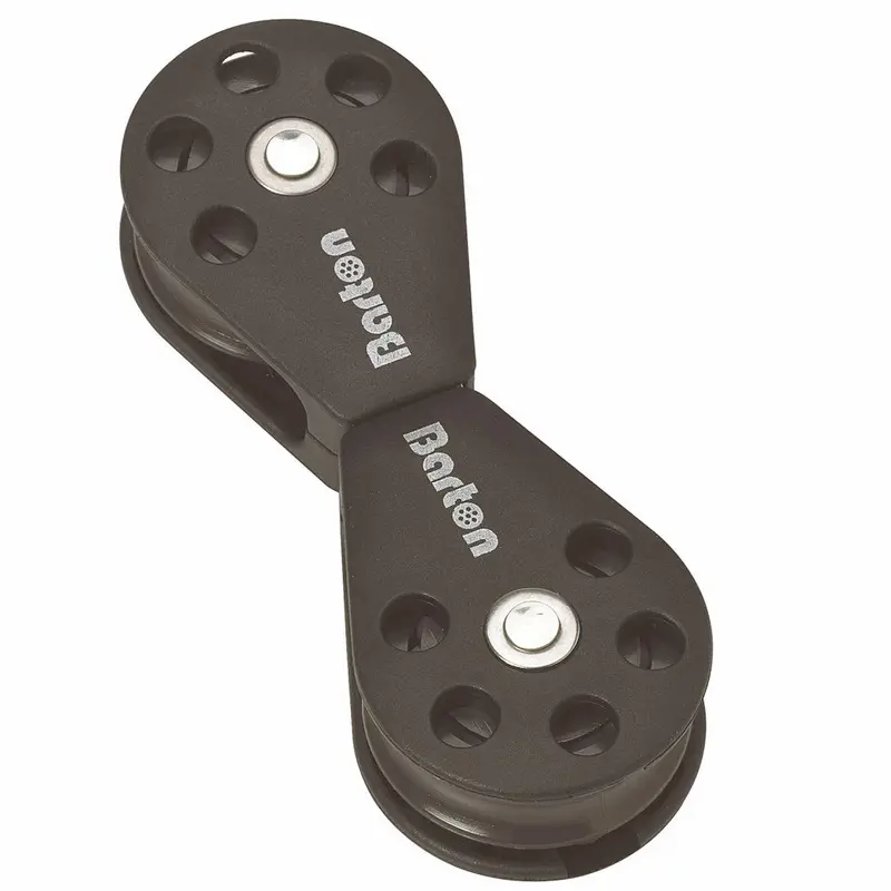 Barton Back-To-Back Swivel Pulley Block – Size 1 (30Mm), Plain Bearing Construction [N01280] 1