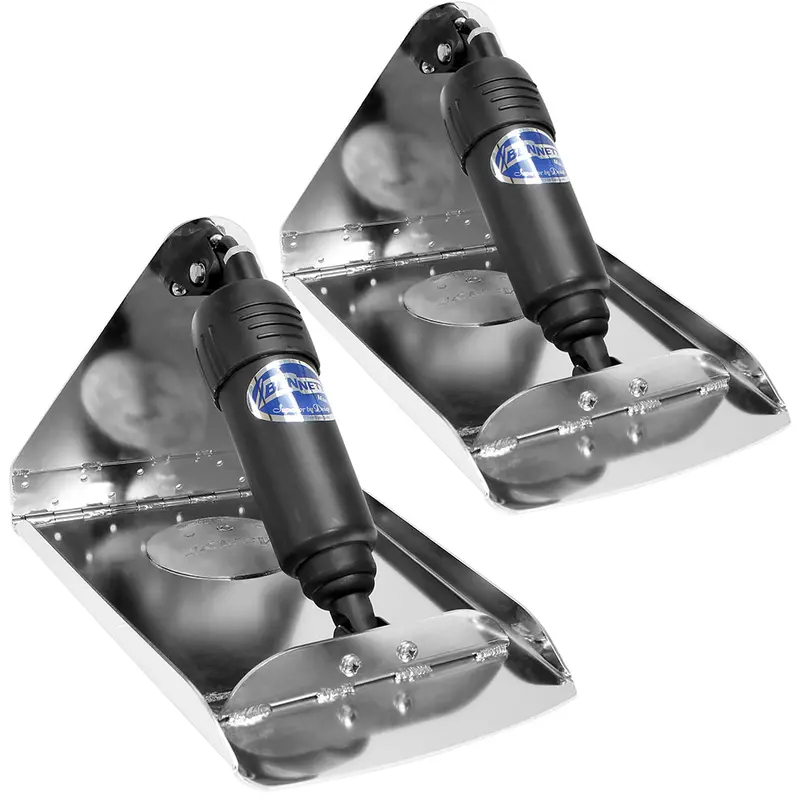 Bennett Bolt Heavy-Duty Trim Tab System – 12" X 16" Stainless Steel Configuration [Bolt1216Hd] 1