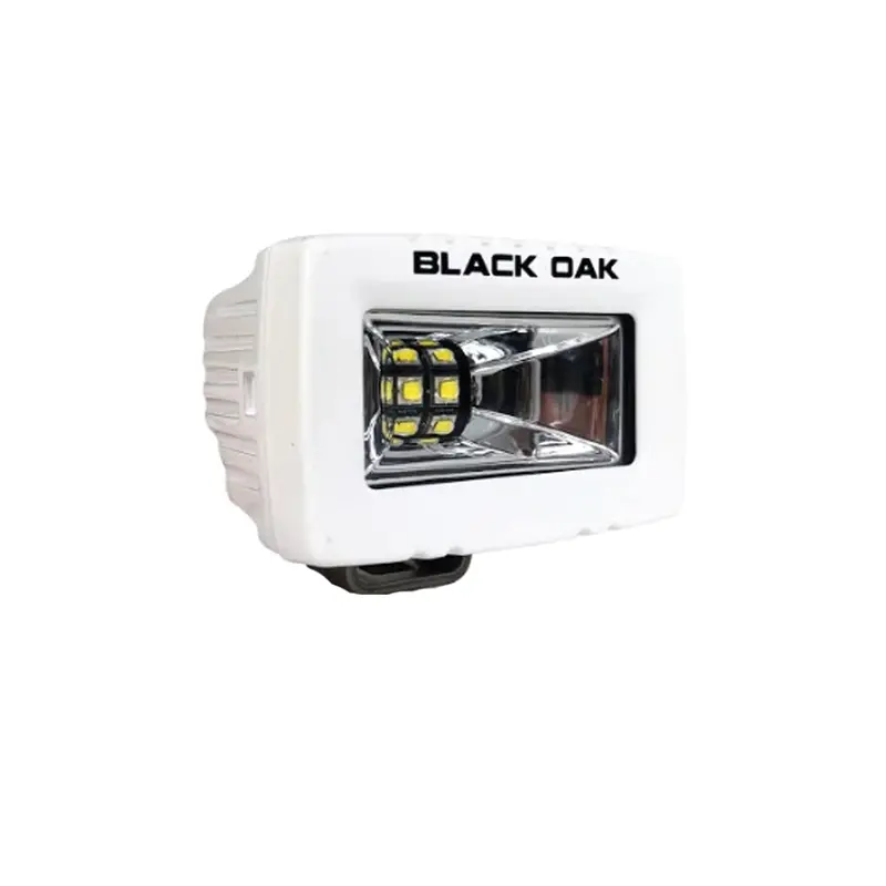 Black Oak 2-Ms-S 2-Inch Marine Spreader Light – Scene Optics, White Housing, Pro Series 3.0 1