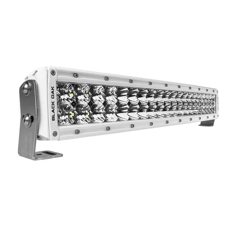Black Oak 20Ccm-D5Os 20-Inch Curved Double-Row Led Light Bar – Combo Beam, White Housing, Pro Series 3.0 1