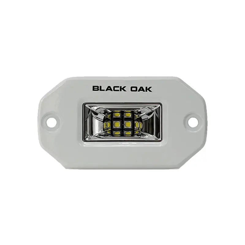 Black Oak 2Fsl-Srpod10Cr 2-Inch Marine Flush-Mount Spreader Light – White Housing, Pro Series 3.0 1