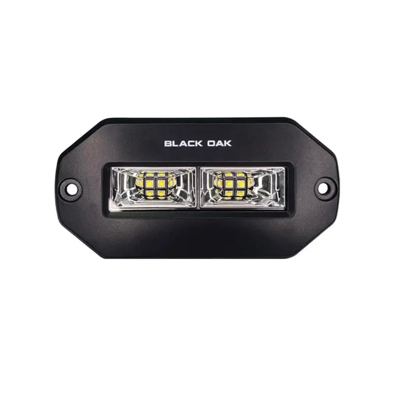Black Oak 4-Inch Marine Flush-Mount Spreader Light – Pro Series 3.0 With Black Housing 1