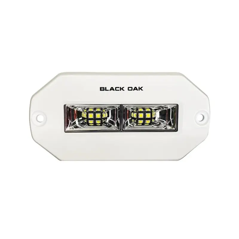 Black Oak 4Fmsl-S 4-Inch Marine Flush-Mount Spreader Light – White Housing, Pro Series 3.0 1