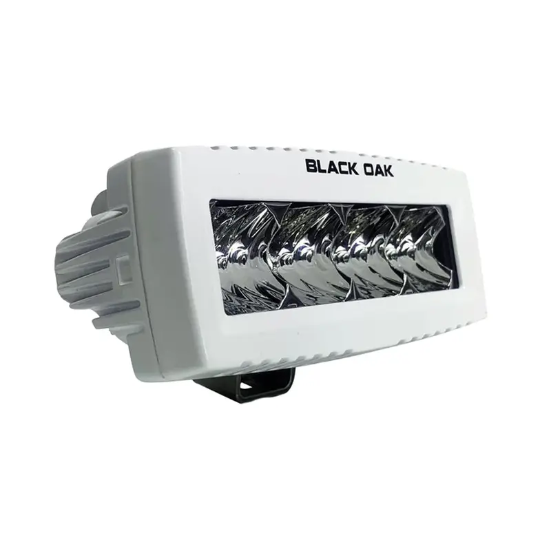 Black Oak 4Ms-F 4-Inch Marine Spreader Light – Flood Optics, White Housing, Pro Series 3.0 1