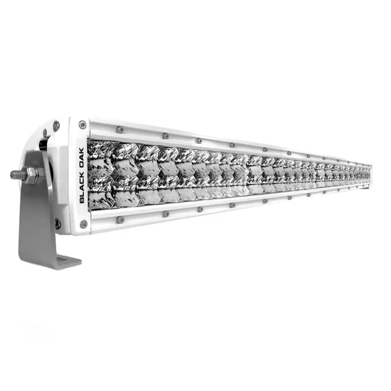 Black Oak 60-Inch Double-Row Pro Series 2.0 Led Light Bar – 5W Combo White 1