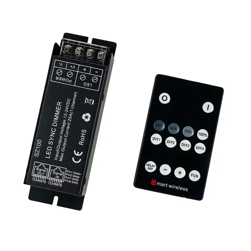 Black Oak Dim Adjustable Led Dimmer Controller 1