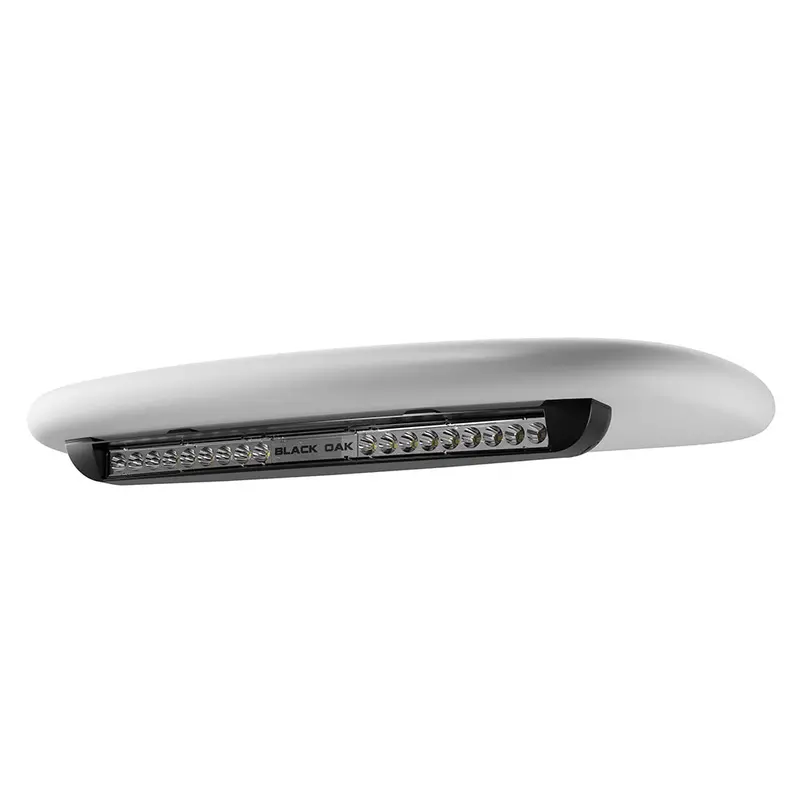 Black Oak Low-Profile Undermount Marine Bar – Spot Lighting, Black Finish 1