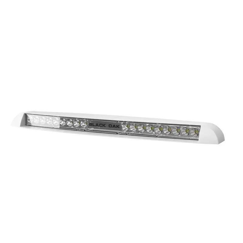 Black Oak Low-Profile White Spot Marine Bar Light 1