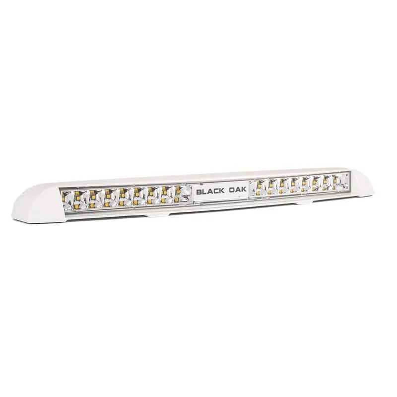 Black Oak Lp-Wx Low-Profile Marine Flood Light Bar – White Led 1