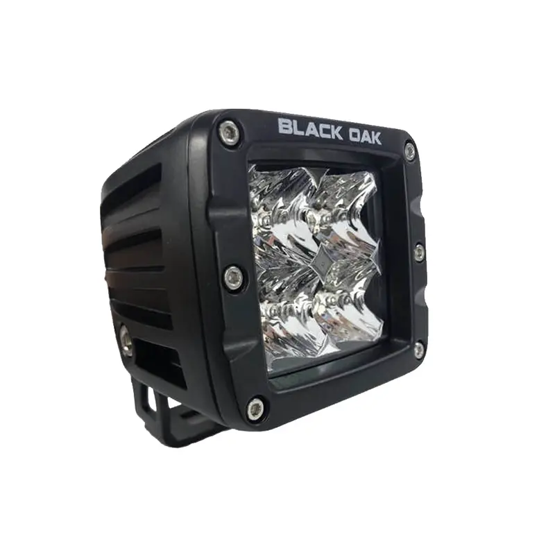 Black Oak Pro Series 3.0 2" Black-Housing Led Spot Pod Light 1