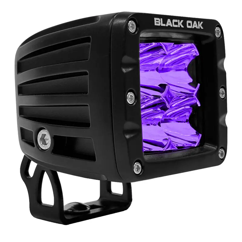 Black Oak Pro Series 3.0 Uv Led Pod Light – 2" Flood Beam, 12W Ultraviolet Output [2Fuv-Pod] 1