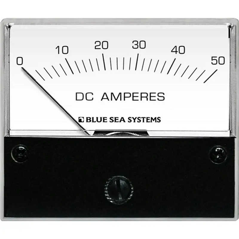 Blue Sea 2-3/4" Dc Analog Ammeter: 0–50 Amp Range (Model 8022) 1