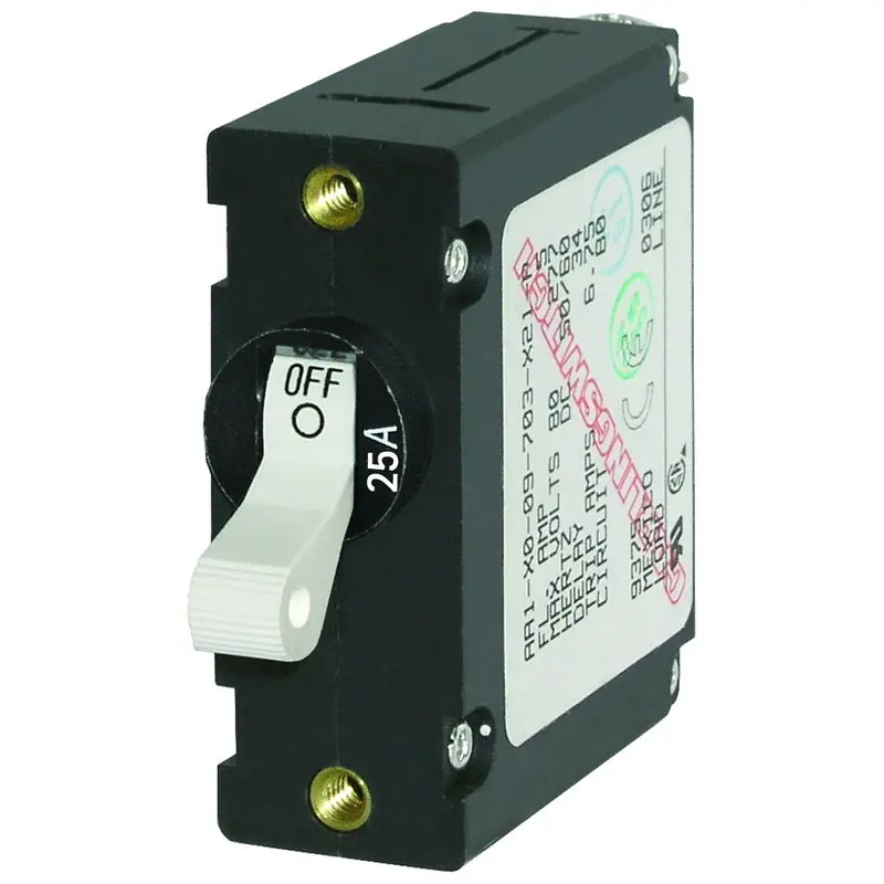 Blue Sea 7218 25A Ac/Dc Single-Pole Magnetic Circuit Breaker 1