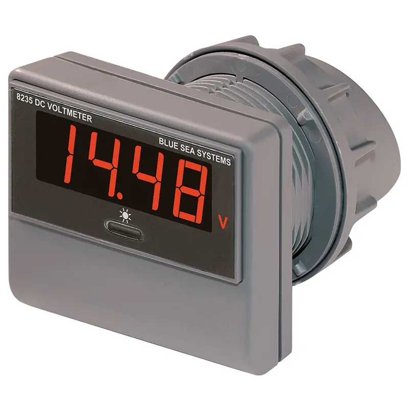 Blue Sea 8235 Digital Dc Voltmeter For Marine & Rv Electrical Systems 1