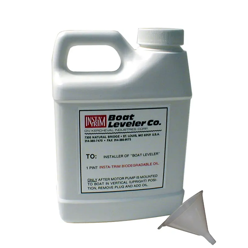 Boat Leveler Oil & Funnel Maintenance Kit – Essential Service Accessory 1