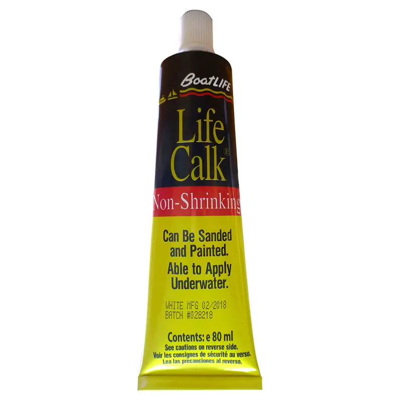 Boatlife Life-Calk Mahogany Sealant Tube – 2.8 Oz, Non-Shrinking, Flexible Marine Adhesive [1032] 1