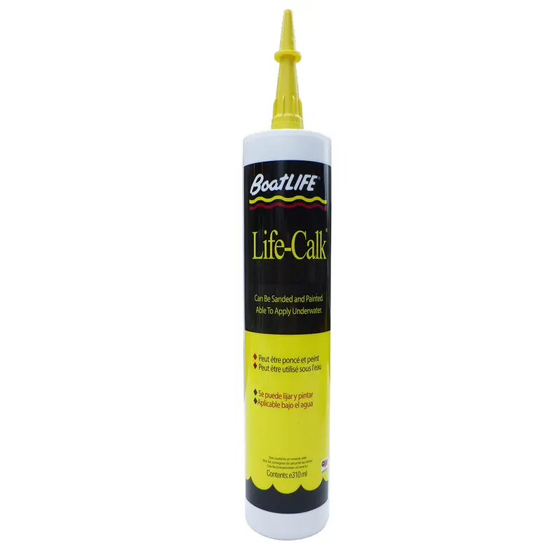 Boatlife Life-Calk Teak Brown Sealant Cartridge – Premium Marine Caulking For Wood & Fiberglass [1036] 1