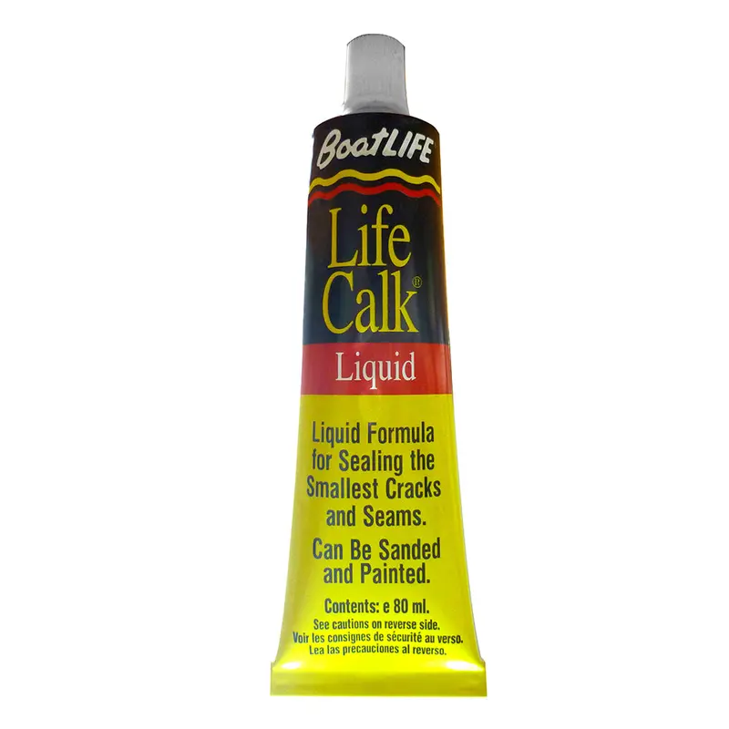 Boatlife Liquid Life-Calk White Sealant Tube – 2.8 Oz, Non-Sag, Boat-Safe Adhesive [1052] 1