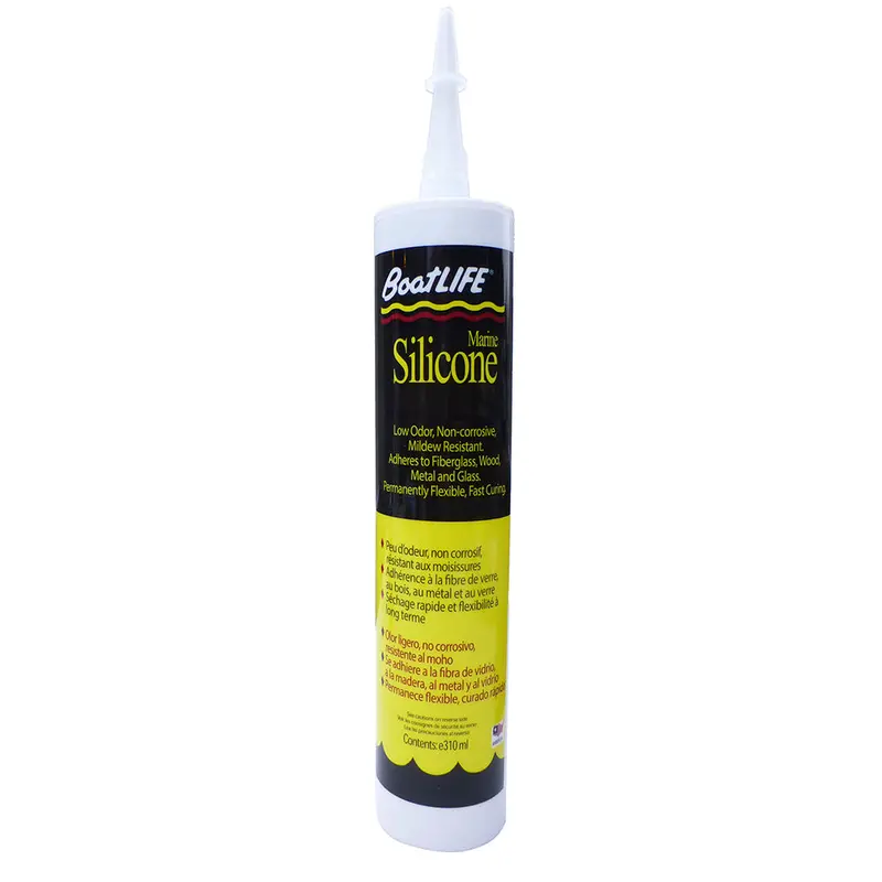 Boatlife Silicone Rubber Sealant – Cartridge Format, Black (1152) 1