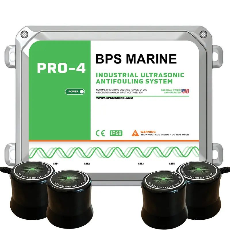 Bps Marine Pro-4 Ultrasonic Antifouling System – 4-Transducer, 24V Dc [24V-Pro-4] 1